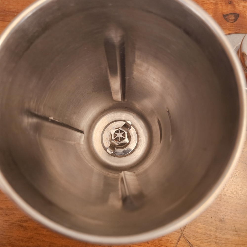 Vintage Stevens Electric Mixer Malt Cup ONLY with Lid RARE - Picture 3 of 5